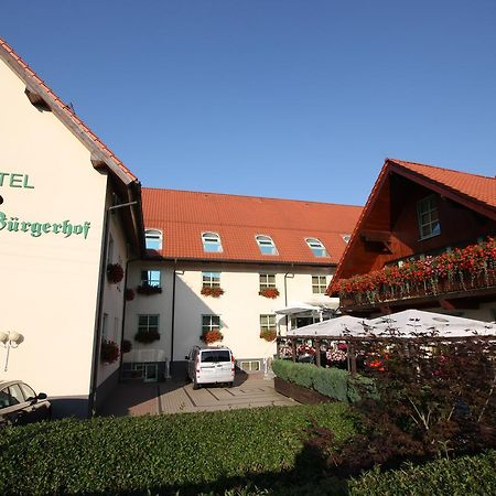 Hotel Buergerhof Hohenstein-Ernstthal Esterno foto